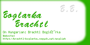 boglarka brachtl business card